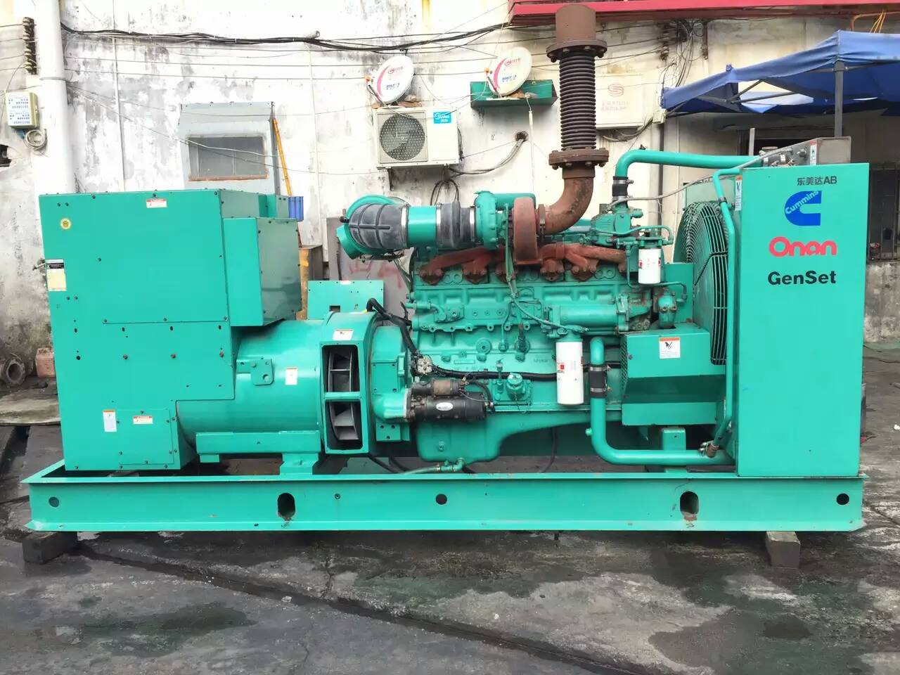 普宁租赁发电机-柴油发电机不正常冒烟的原因